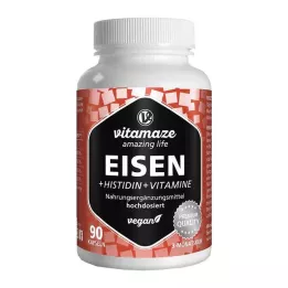 EISEN 20 mg+Histidin+Vitamin C/B9/B12 Kapslar, 90 st