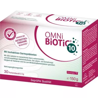 OMNI BiOTiC 10 Pulverpåsar, 30X5 g