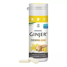 Ginger Ginjer Tuggummi Citron, 30 g