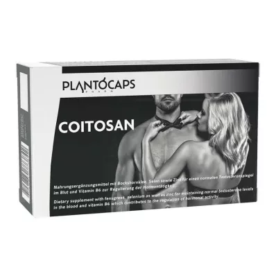 PLANTOCAPS COITOSAN Kapslar, 60 st