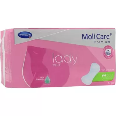 MOLICARE Premium lady pad 2 droppar, 14 st