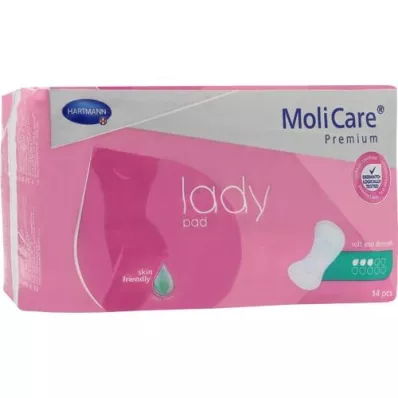 MOLICARE Premium lady pad 3 droppar, 14 st