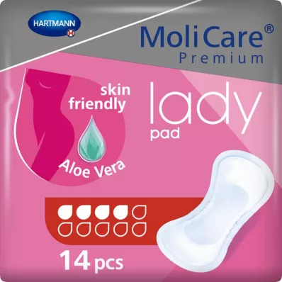 MOLICARE Premium damskydd 4 droppar, 14 st