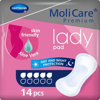 MOLICARE Premium damskydd 5 droppar, 14 st