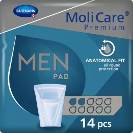 MOLICARE Premium MEN Pad 2 droppar, 14 st