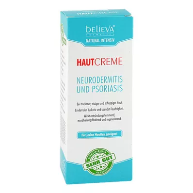 BELIEVA Neurodermatit &amp; Hudkräm för psoriasis, 100 ml