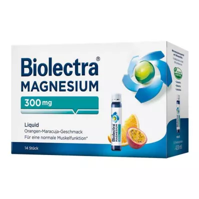 Biolectra Magnesium 300 mg Vätska, 14 st Biolectra Magnesium 300 mg Vätska, 14 st