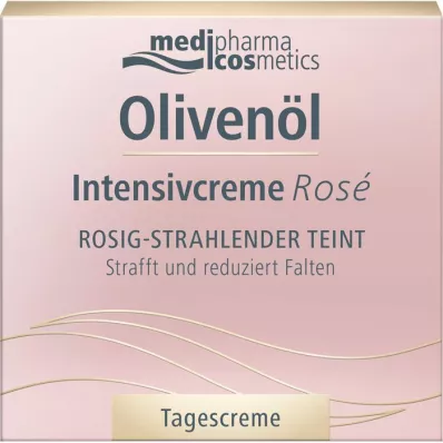 OLIVENÖL INTENSIVCREME Rose dagkräm, 50 ml