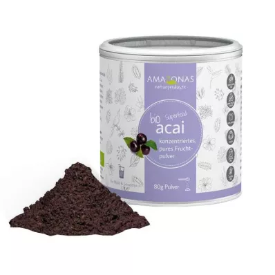 ACAI 100% organiskt pulver utan bärare, 80 g