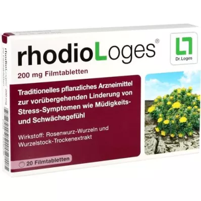RHODIOLOGES 200 mg filmdragerade tabletter, 20 st