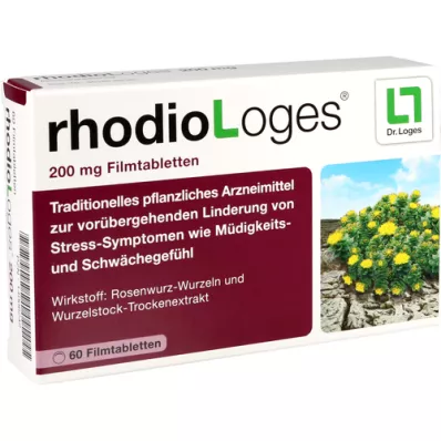 RHODIOLOGES 200 mg filmdragerade tabletter, 60 st