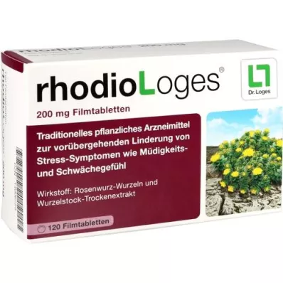 RHODIOLOGES 200 mg filmdragerade tabletter, 120 st