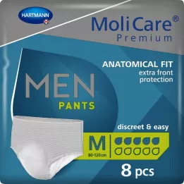 MOLICARE Premium MEN Byxor 5 droppar M, 8 st