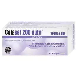 CEFASEL 200 nutri selen kapslar, 60 st