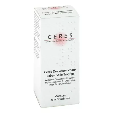 CERES Taraxacum comp.Lever-galldroppar, 20 ml