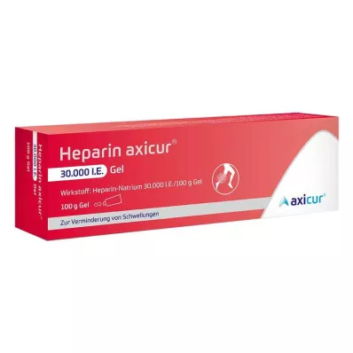 Heparin axicur® 30 000 IE gel, 100 g Heparin axicur® 30 000 IE gel, 100 g