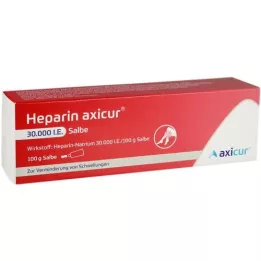 HEPARIN AXICUR 30 000 I.U. salva, 100 g