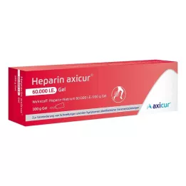 HEPARIN AXICUR 60 000 I.U. gel, 100 g