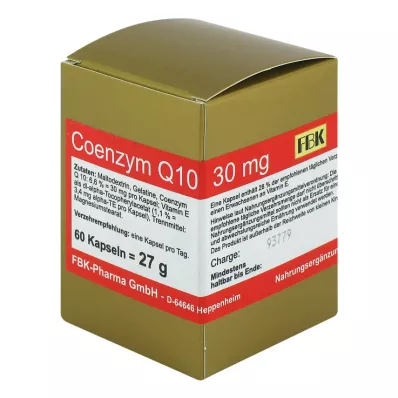 COENZYM Q10 30 mg kapslar, 60 kapslar