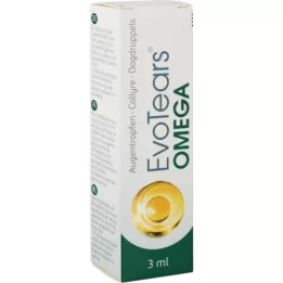 EVOTEARS Omega ögondroppar, 3 ml