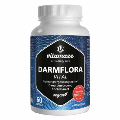 DARMFLORA Vital vegan kapslar, 60 st