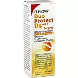 EUNOVA DuoProtect D3+K2 1000 I.U./50 μg droppar, 11,5 ml