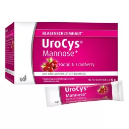 UROCYS Mannose+ pinnar, 15 st