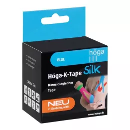 HÖGA-K-TAPE Silke 5 cmx5 m l.fr.blå kinesiol.tejp, 1 st