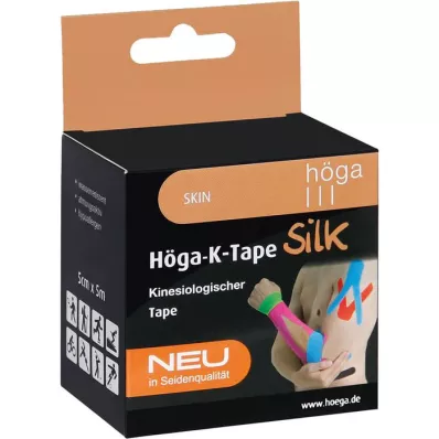 HÖGA-K-TAPE Silke 5 cmx5 m l.fr.skin kinesiol.tape, 1 st