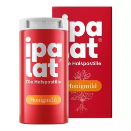 IPALAT Halstabletter honung mild utan mentol socker färsk, 40 st