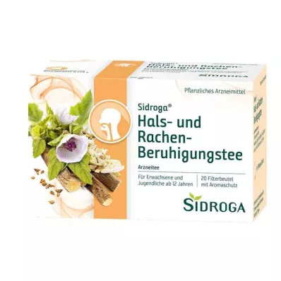 Sidroga svalg och svalg lugnande tefilterpåse, 20X1,75 g Sidroga svalg och svalg lugnande tefilterpåse, 20X1,75 g