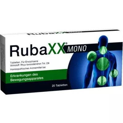 RUBAXX Monotabletter, 20 st