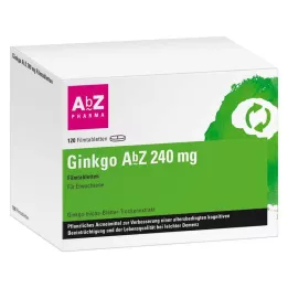 Ginkgo AbZ 240 mg filmdragerade tabletter, 120 st