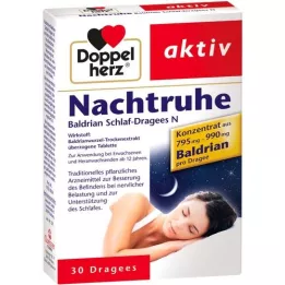 DOPPELHERZ Night Rest Valeriana Sömn överdragna tabletter N, 30 st