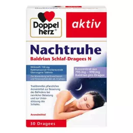 DOPPELHERZ Night Rest Valeriana Sömn överdragna tabletter N, 30 st