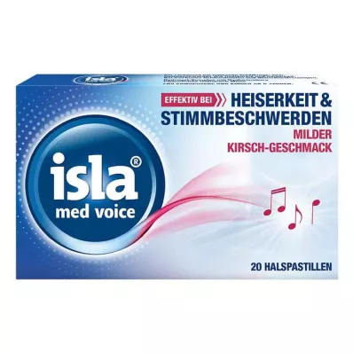 ISLA MED röstpastiller, 20 st