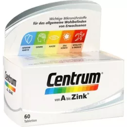 CENTRUM A-Zink tabletter, 60 st