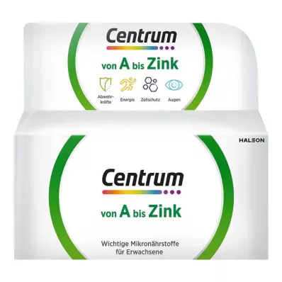 CENTRUM A-Zink tabletter, 100 st