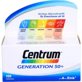 CENTRUM Generation 50+ tabletter, 100 st