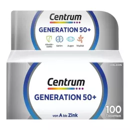 CENTRUM Generation 50+ tabletter, 100 st