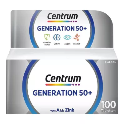 CENTRUM Generation 50+ tabletter, 100 st