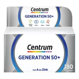 CENTRUM Generation 50+ tabletter, 180 st