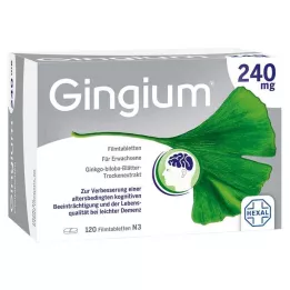 GINGIUM 240 mg filmdragerade tabletter, 120 st