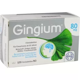 GINGIUM 80 mg filmdragerade tabletter, 120 st