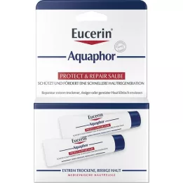 EUCERIN Aquaphor Protect &amp; Reparationssalva, 2X10 ml