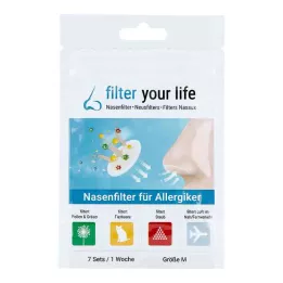 Filter Your Life näsfilter för allergiker storlek m (7x2 st)