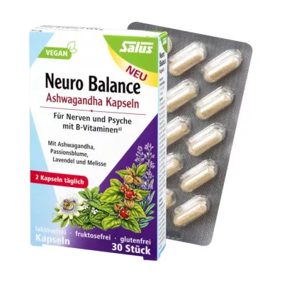 NEURO BALANCE Ashwagandha Kapslar Salus, 30 Kapslar