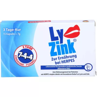 LY ZINK GEGEN HERPES Kapslar, 15 st