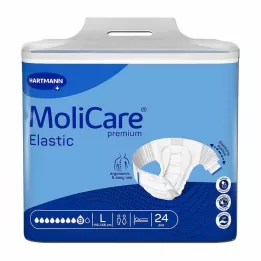 MOLICARE Premium Elastic Slip 9 droppar storlek L, 24 st