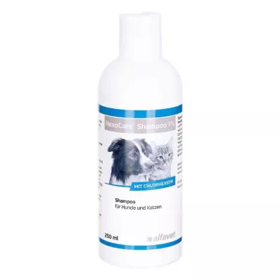 Hexocare Schampo 1% för hundar och katter (250 ml) Hexocare Schampo 1% för hundar och katter (250 ml)